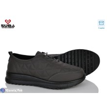Кросівки жіночі на весну/осінь (6 пар р.40-42) сірий  "SUBA"
