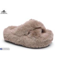 Тапки жіночі на весну/осінь (8 пар р.36-40) коричневий  "Jibukang"