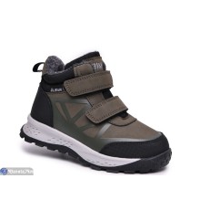 Черевики дитячі на зиму (8 пар р.28-35) зелений  "TOMMY"