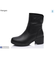 Черевики жіночі на зиму (8 пар р.37-42) чорний  "LEFRAT"