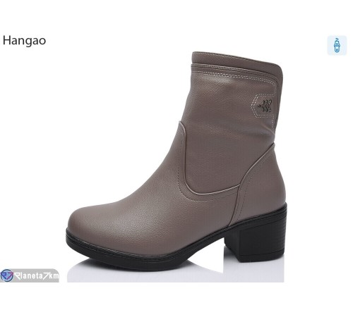 Черевики жіночі на зиму (8 пар р.37-42) коричневий  "LEFRAT"
