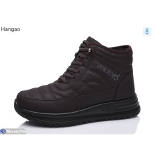 Черевики жіночі на зиму (8 пар р.37-42) коричневий  "LEFRAT"