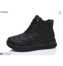 Черевики жіночі на зиму (8 пар р.37-42) чорний  "LEFRAT"