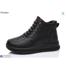 Черевики жіночі на зиму (8 пар р.37-42) чорний  "LEFRAT"