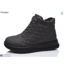 Черевики жіночі на зиму (8 пар р.37-42) сірий  "LEFRAT"