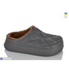 Жіночі сабо на зиму (6 пар р.36-41) сірий  "Korka"