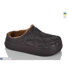 Жіночі сабо на зиму (6 пар р.36-41) коричневий  "Korka"