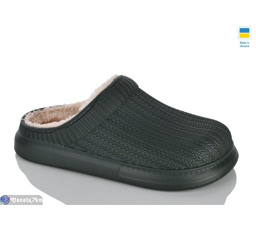 Чоловічі сабо на весну/осінь (8 пар р.37-41) зелений  "Korka"