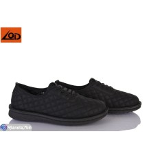 Кросівки жіночі на весну/осінь (8 пар р.37-41) чорний  "Dolli"