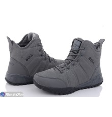 Черевики дитячі на зиму (8 пар р.36-41) сірий  "Kamila"