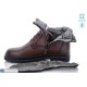 Черевики чоловічі на зиму (8 пар р.40-44) коричневий  "Buliga"