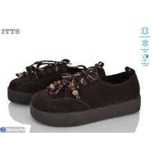 Кросівки жіночі на зиму (6 пар р.36-41) коричневий  "LOTOS"