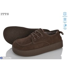 Туфлі жіночі на зиму (6 пар р.36-41) коричневий  "LOTOS"