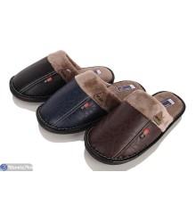Тапки чоловічі на весну/осінь (6 пар р.40-45) мікс  "REGA"