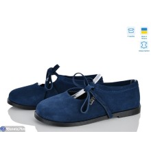 Туфлі жіночі на весну/осінь (6 пар р.36-40) синій  "Linda"
