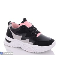 Кросівки жіночі на весну/осінь (8 пар р.37-41) чорний  "Normashoes"