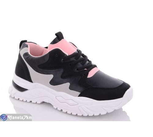 Кросівки жіночі на весну/осінь (8 пар р.37-41) чорний  "Normashoes"