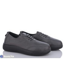 Туфлі жіночі на весну/осінь (8 пар р.37-42) графіт  "Normashoes"