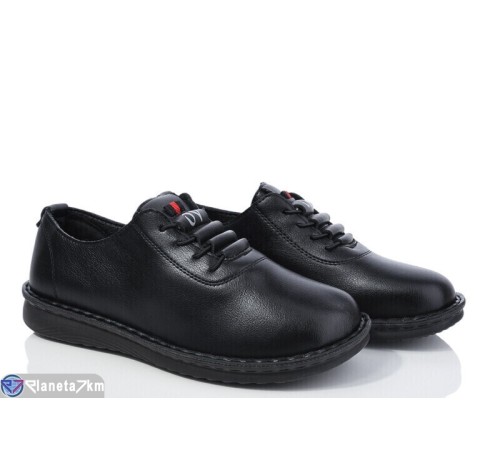 Туфлі жіночі на весну/осінь (8 пар р.37-42) чорний  "Normashoes"