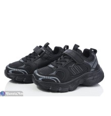 Дитячі кросівки на весну/осінь (8 пар р.28-33) чорний  "Normashoes"