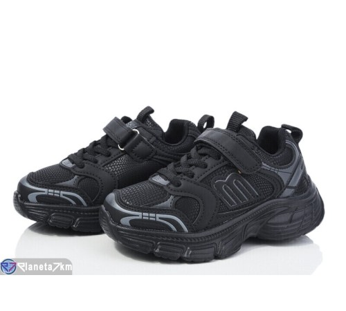 Дитячі кросівки на весну/осінь (8 пар р.28-33) чорний  "Normashoes"