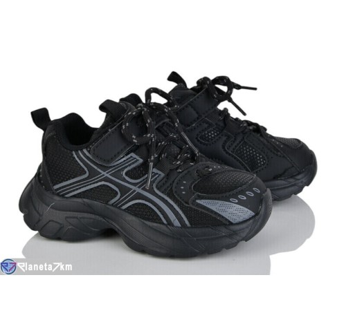 Дитячі кросівки на весну/осінь (8 пар р.27-32) чорний  "Normashoes"
