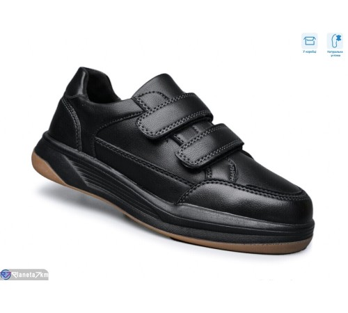 Дитячі туфлі на весну/осінь (8 пар р.32-37) чорний  "Normashoes"