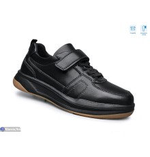 Дитячі туфлі на весну/осінь (8 пар р.32-37) чорний  "Normashoes"