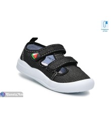 Тапки дитячі на весну/осінь (12 пар р.26-31) чорний  "Normashoes"