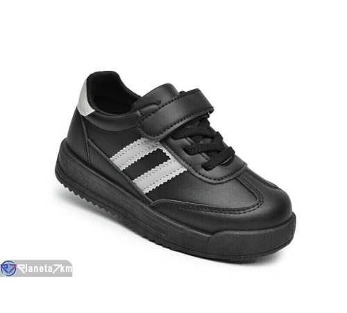 Дитячі кросівки на весну/осінь (12 пар р.25-30) чорний  "Normashoes"