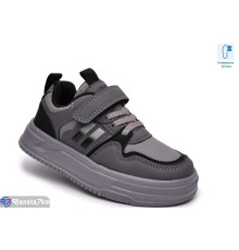 Дитячі кросівки на весну/осінь (8 пар р.27-32) сірий  "Normashoes"