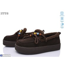 Кросівки жіночі на зиму (6 пар р.36-41) коричневий  "LOTOS"