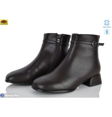 Черевики жіночі на весну/осінь (6 пар р.36-40) коричневий  "Mei De Li"