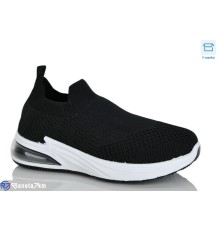 Кросівки жіночі на літо (8 пар р.36-41) чорний  "Normashoes"