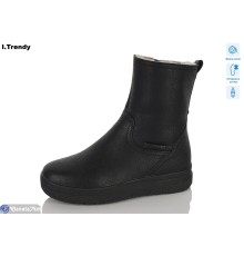 Черевики жіночі на зиму (6 пар р.36-41) чорний  "Trendy"