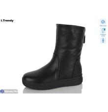 Чоботи жіночі на зиму (6 пар р.36-41) чорний  "Trendy"