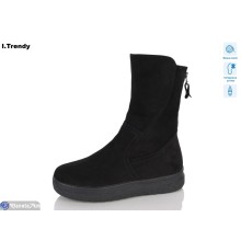 Чоботи жіночі на зиму (6 пар р.36-41) чорний  "Trendy"