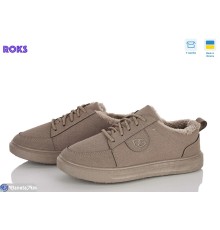 Кросівки жіночі на зиму (6 пар р.37-41) коричневий  "Roks"