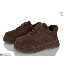 Кросівки жіночі на зиму (6 пар р.37-40) коричневий  "Janna"