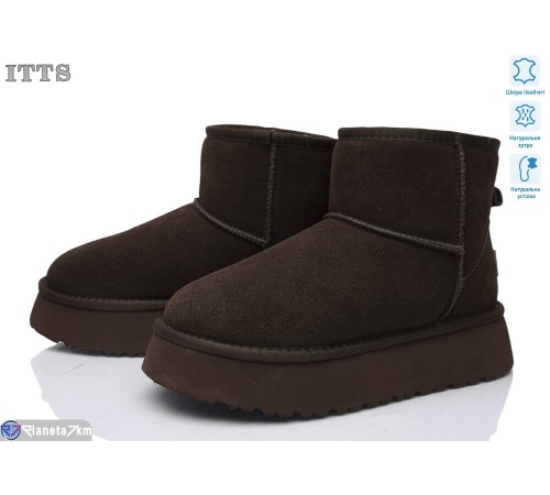 Уггі жіночі на зиму (6 пар р.36-41) коричневий  "LOTOS"