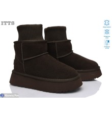 Уггі жіночі на зиму (6 пар р.36-41) коричневий  "LOTOS"