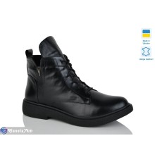 Черевики жіночі на зиму (6 пар р.37-41) чорний  "LIKA"