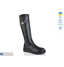 Чоботи жіночі на зиму (6 пар р.37-41) чорний  "LIKA"