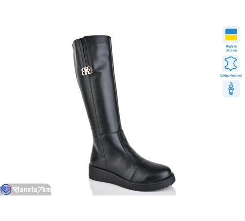 Чоботи жіночі на зиму (6 пар р.37-41) чорний  "LIKA"