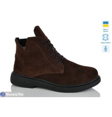 Черевики жіночі на зиму (6 пар р.40-43) коричневий  "LIKA"