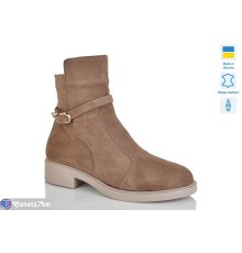 Черевики жіночі на зиму (6 пар р.37-41) коричневий  "LIKA"