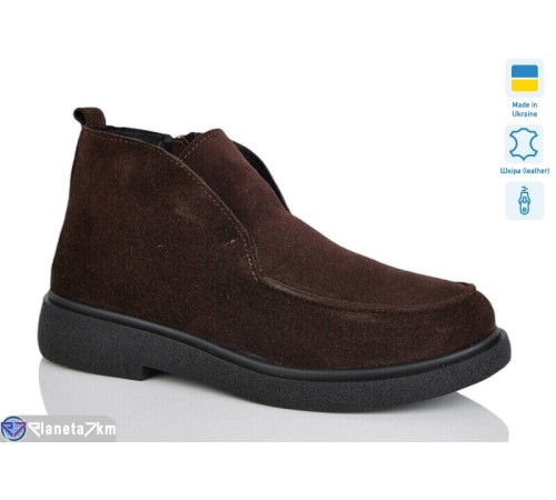 Черевики жіночі на зиму (6 пар р.37-41) коричневий  "LIKA"