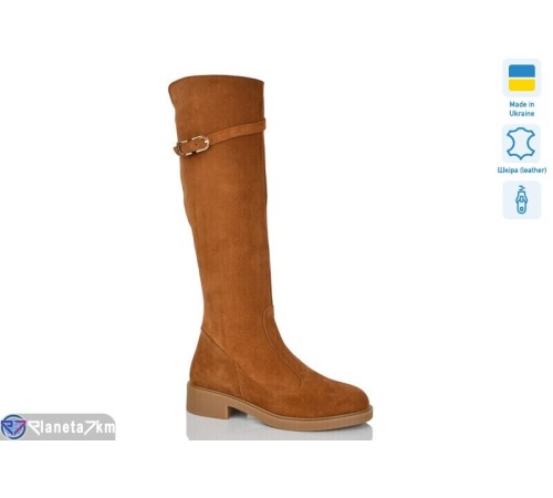 Чоботи жіночі на весну/осінь (6 пар р.37-41) camel  "LIKA"