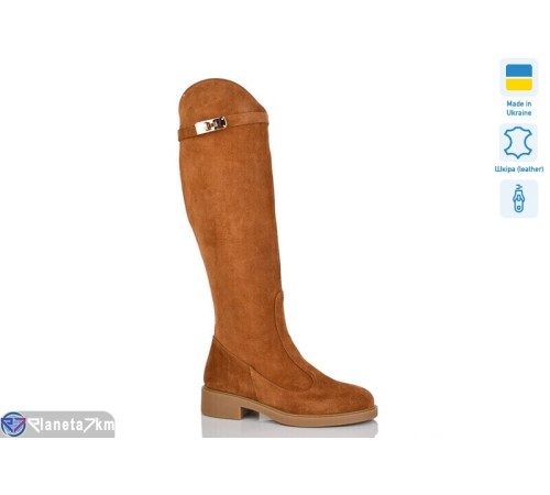 Чоботи жіночі на весну/осінь (6 пар р.37-41) camel  "LIKA"