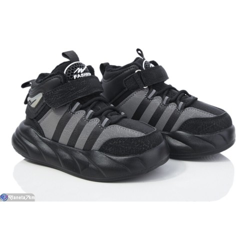 Дитячі кросівки на весну/осінь (8 пар р.26-31) чорний  "Normashoes"